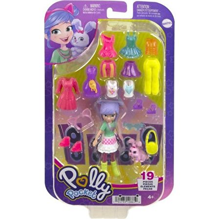 Polly Pocket Farklı Kombin Eğlencesi HKV88 HKV94 Lisanslı Ürün