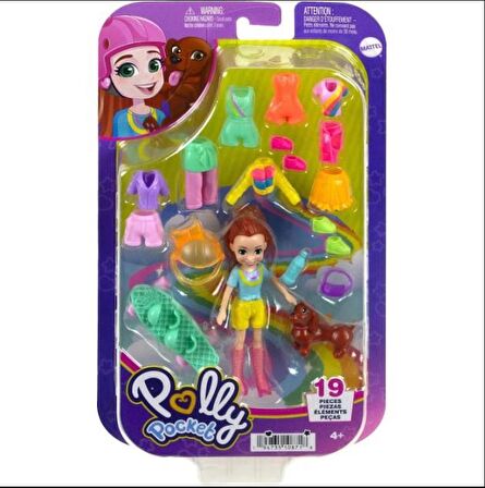 Polly Pocket Farklı Kombin Eğlencesi HKV88 HKV90 Lisanslı Ürün