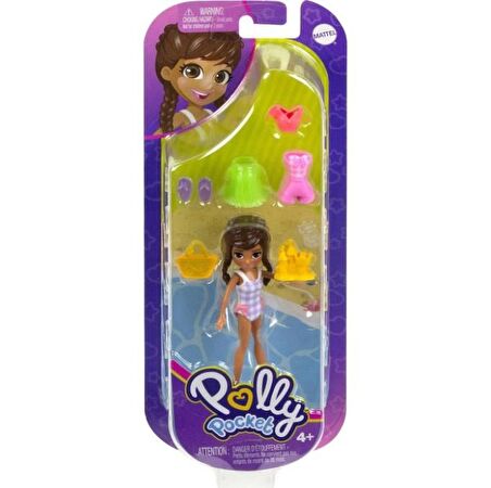 Polly Pocket Moda Aksesuarları -Kahverengi  HNF50 HKV86 Lisanslı Ürün