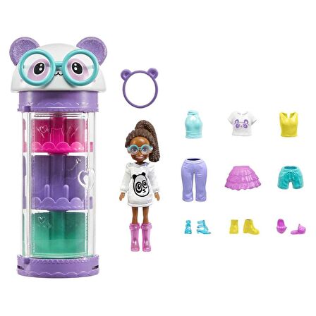 Polly Pocket Stil Döndürücü Moda Dolabı HKW04 HKW05 Lisanslı Ürün