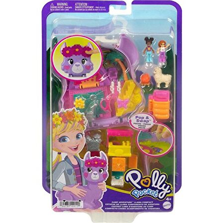 Polly Pocket Mikro Set -Lama FRY35 HKV33 Lisanslı Ürün