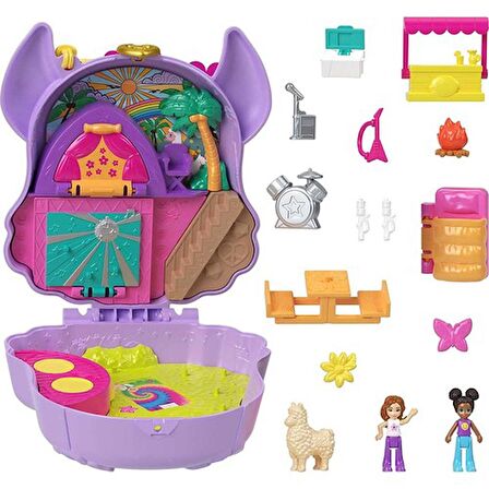 Polly Pocket Mikro Set -Lama FRY35 HKV33 Lisanslı Ürün