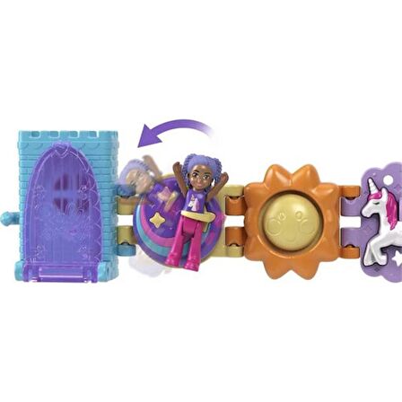 Polly Pocket Bileklik Olabilen Sevimli Oyun Set HKV67 HKV68