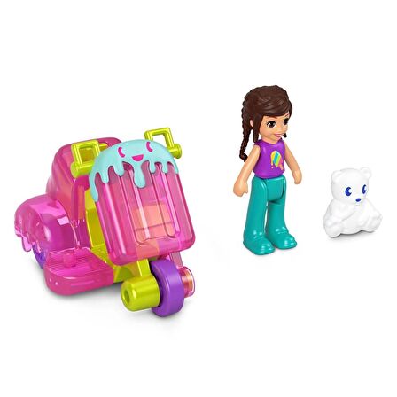 Polly Pocket'ın Muhteşem Araçları Oyun Setleri HKV55-HKV59