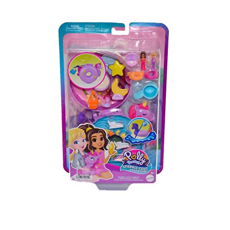 HKV34 Polly Pocket Unicorn Temalı Oyun Seti