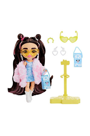 Extra Mini Bebekler Peluş Ceketli Elbise