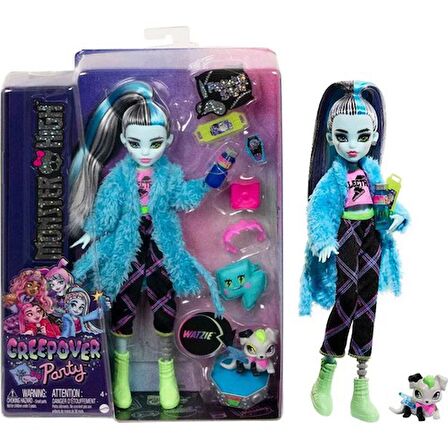 Monster High Creepover Party Frankie Stein HPD55 HKY68 Lisanslı Ürün