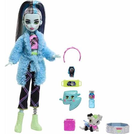 Monster High Creepover Party Frankie Stein HPD55 HKY68 Lisanslı Ürün