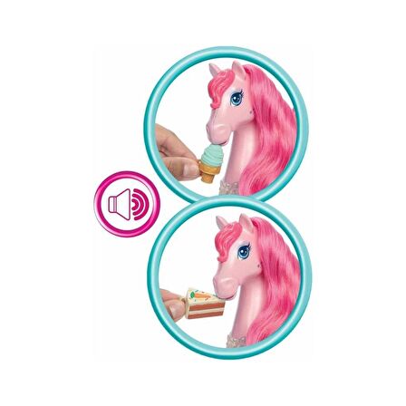 Barbie Sesli ve Işıklı Magic Pegasus HLC40 Lisanslı Ürün