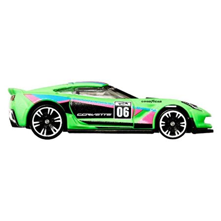 Hot Wheels Neon Yarışçılar HLH72 - CORVETTE C7 Z06 HRW81