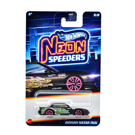 Hot Wheels Neon Yarışçılar  - NISSAN SILVIA (5/3) JBY94