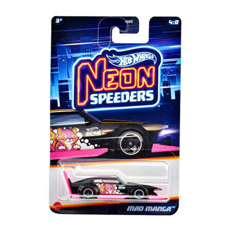 Hot Wheels Neon Yarışçılar  - MAD MANGA JBY95