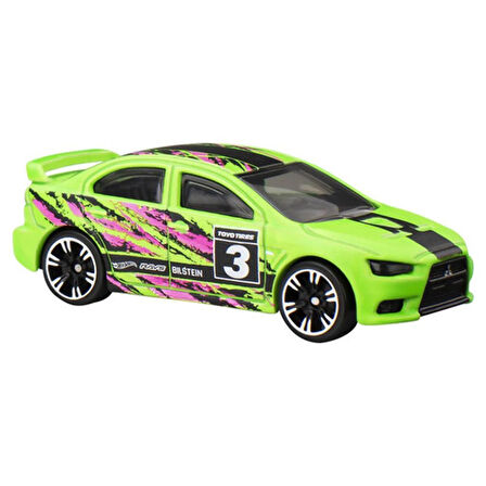 Hot Wheels Neon Yarışçılar  - 2008 LANCER EVOLUTION JCB02