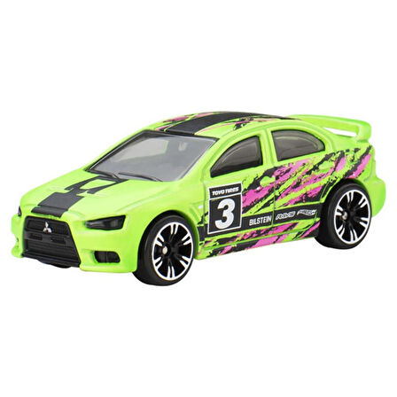 Hot Wheels Neon Yarışçılar  - 2008 LANCER EVOLUTION JCB02