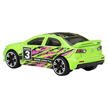Hot Wheels Neon Yarışçılar  - 2008 LANCER EVOLUTION JCB02