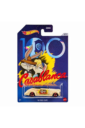 '40 Ford Coupe Hot Wheels 1:64 Ölçekli 100.YIL Warner Bros Looney Tunes HMV73