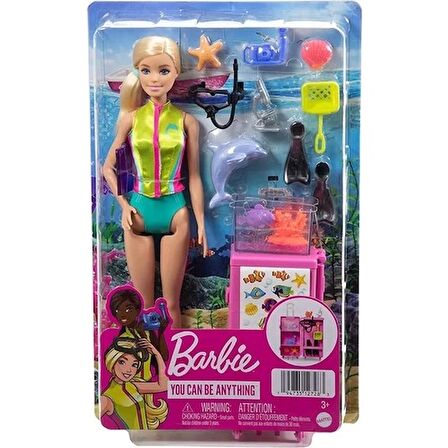 Barbie Deniz Biyoloğu Oyun Seti