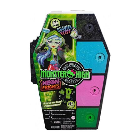 Monster High Series 3 Neon Frights Ghoulıa HNF81 Lisanslı Ürün