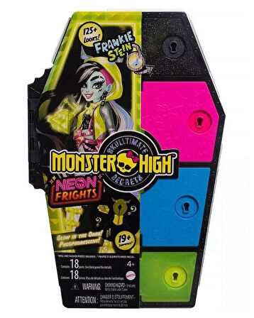 Monster High Neon Frights Bebek Frankie Stein HNF79