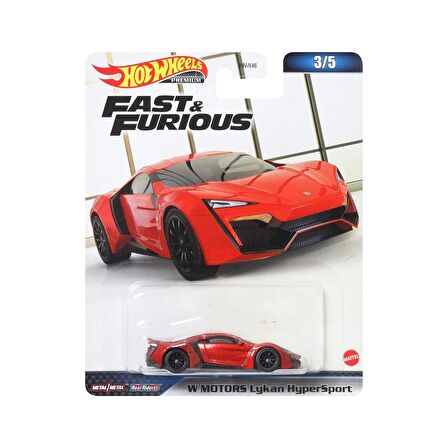 Hot Wheels Fast & Furious Premium Arabalar HNW49 - HNW46