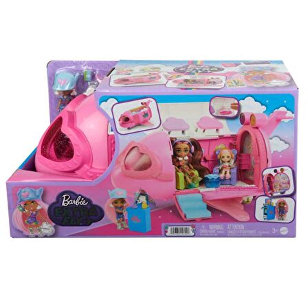 Barbie Extra Jet ve Extra Mini Minis Jet HPF72 Lisanslı Ürün