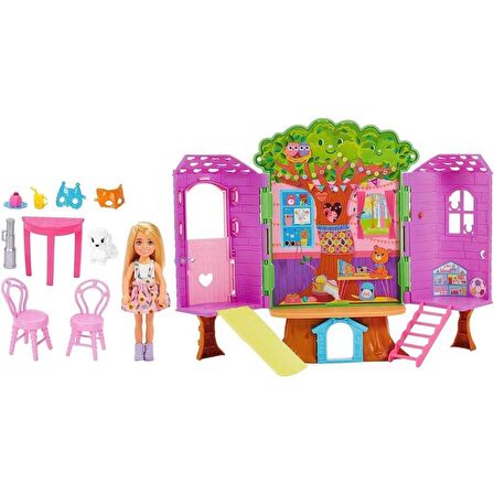 Barbie Chelsea'nin Ağaç Evi HPL70 Lisanslı Ürün