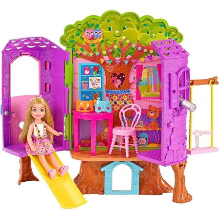 Barbie Chelsea'nin Ağaç Evi HPL70 Lisanslı Ürün