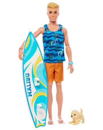 Barbie Ken Sörf Yapıyor Oyun Seti HPT50