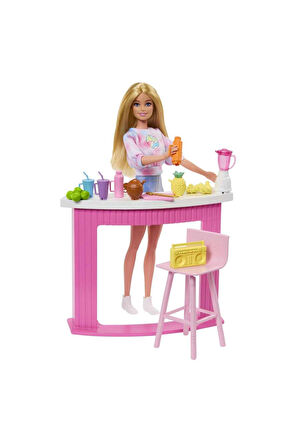 Barbie'nin İçecek Standı Aksesuarları HPT54