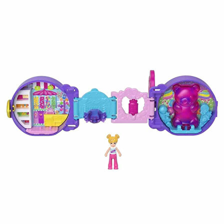 Polly Pocket Sevimli Hayvancık Temalı Mini Oyun Setleri HRD73-HRD76