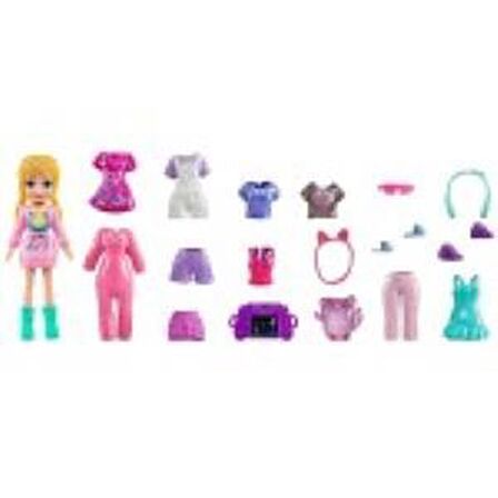 Polly Pocket Farklı Kombin Eğlencesi HKV88 HRD60 Lisanslı Ürün