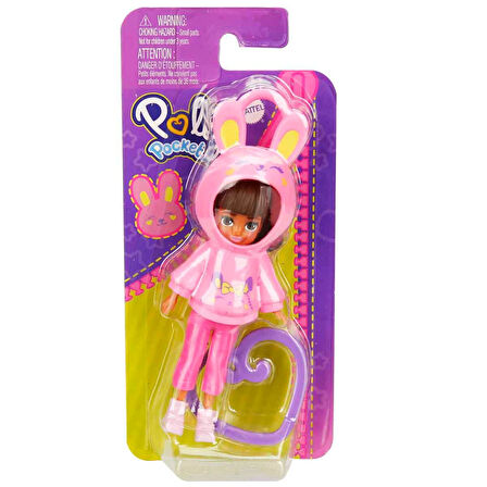 Polly Pocket Friend Anahtarlık HKV98 HRD63 Tavşan