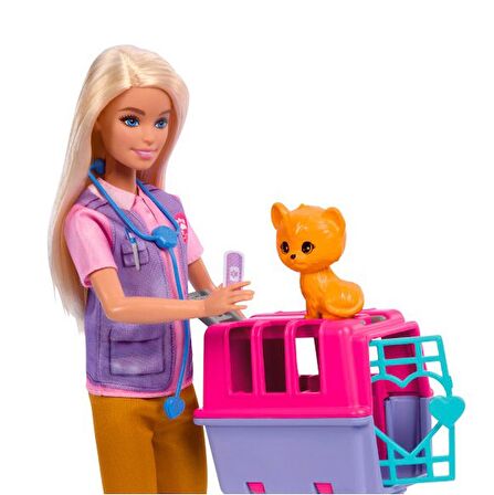 Barbie Veteriner Mini Oyun Seti HRG50 Lisanslı Ürün