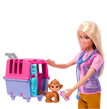 Barbie Veteriner Mini Oyun Seti HRG50 Lisanslı Ürün