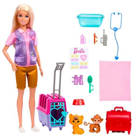 Barbie Veteriner Mini Oyun Seti HRG50 Lisanslı Ürün