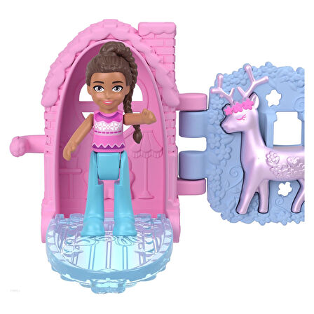 Polly Pocket Bileklik Olabilen Sevimli Oyun Setleri HKV67-HRJ80