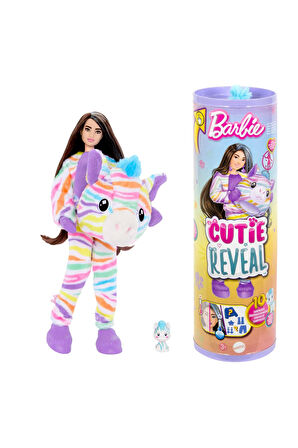 Barbie Cutie Reveal Barbie Color Dream Series - Zebra HRK39
