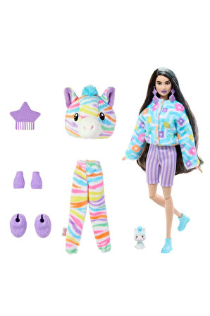 Barbie Cutie Reveal Barbie Color Dream Series - Zebra HRK39