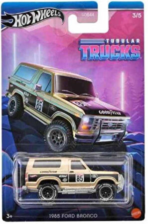 Hot Wheels Tubular Trucks 1985 Ford Bronco HRR97