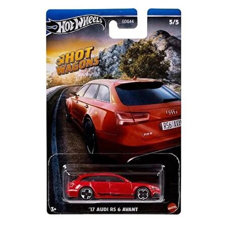 Hot Wheels Hot Wagons 17 AUDI RS 6 AVANT HRR85