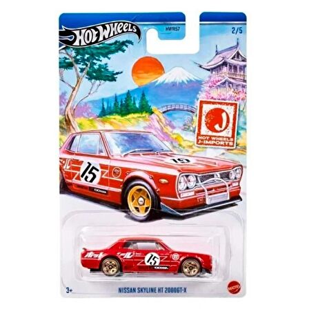 Hot Wheels J-Imports - NISSAN SKYLINE HT 2000GT-X HWR57 - HRT01