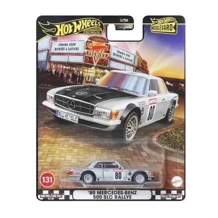Hot Wheels Premium Boulevard 1980 Mercedes-Benz 500 SLC Rallye