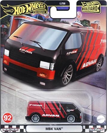 Hot Wheels Boulevard Premium Araçlar GJT68 - HRT67 MBK VAN