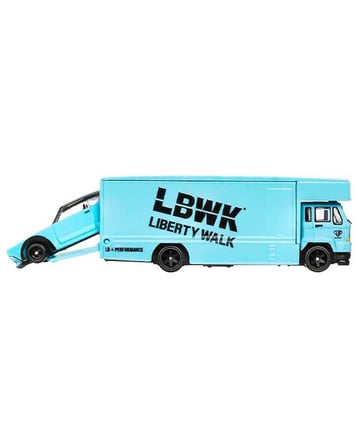 Hot Wheels Car Culture Team Transport Nissan Skyline 2000Gt R Lbwk Fleet Flyer HRV45