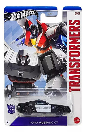 Hot Wheels TRANSFORMERS Arabaları Özel Seri FORD MUSTANG GT HRV62 - GDG83