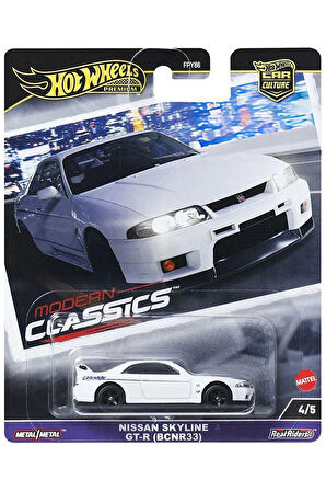 Hot Wheels Premium Nissan Skyline GT-R (BCNR33) (1/64) Modern Classics