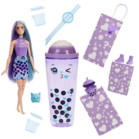 Barbie Pop Reveal Bubble Tea Serisi HTJ18 HTJ19 Taro Milk