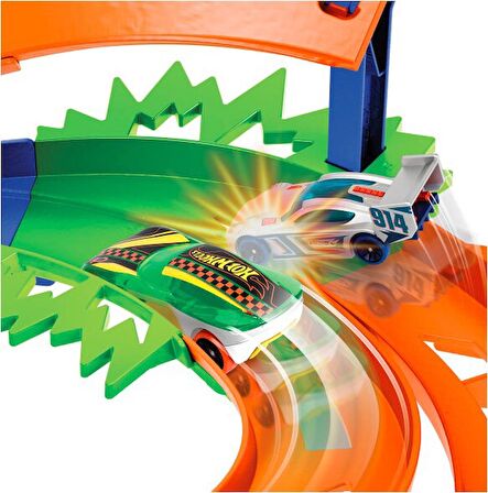 Hot Wheels Ikili Yarış ve Akrobasi Pisti HTK17 Lisanslı Ürün