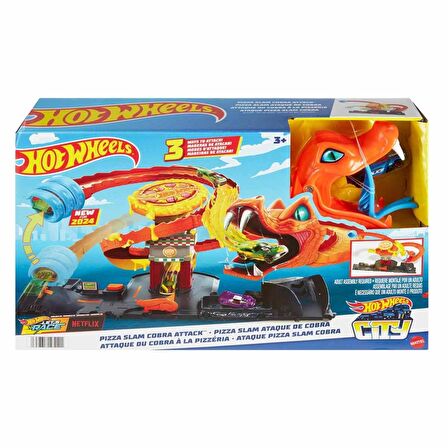 Hot Wheels Pizza Slam Cobra Attack HTN81