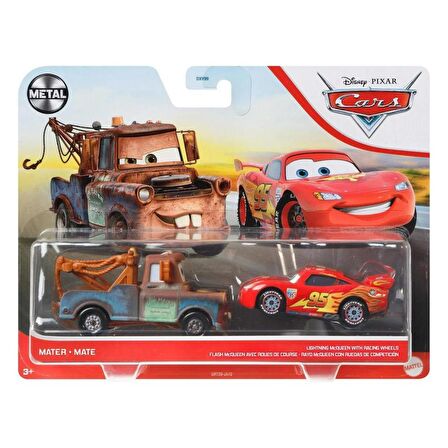 Cars İkili Karakter Araçlar MATER - CACTUS LIGHTNING McQUEEN DXV99-HTX10